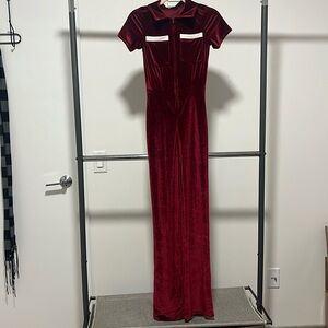 Velvet jumpsuit